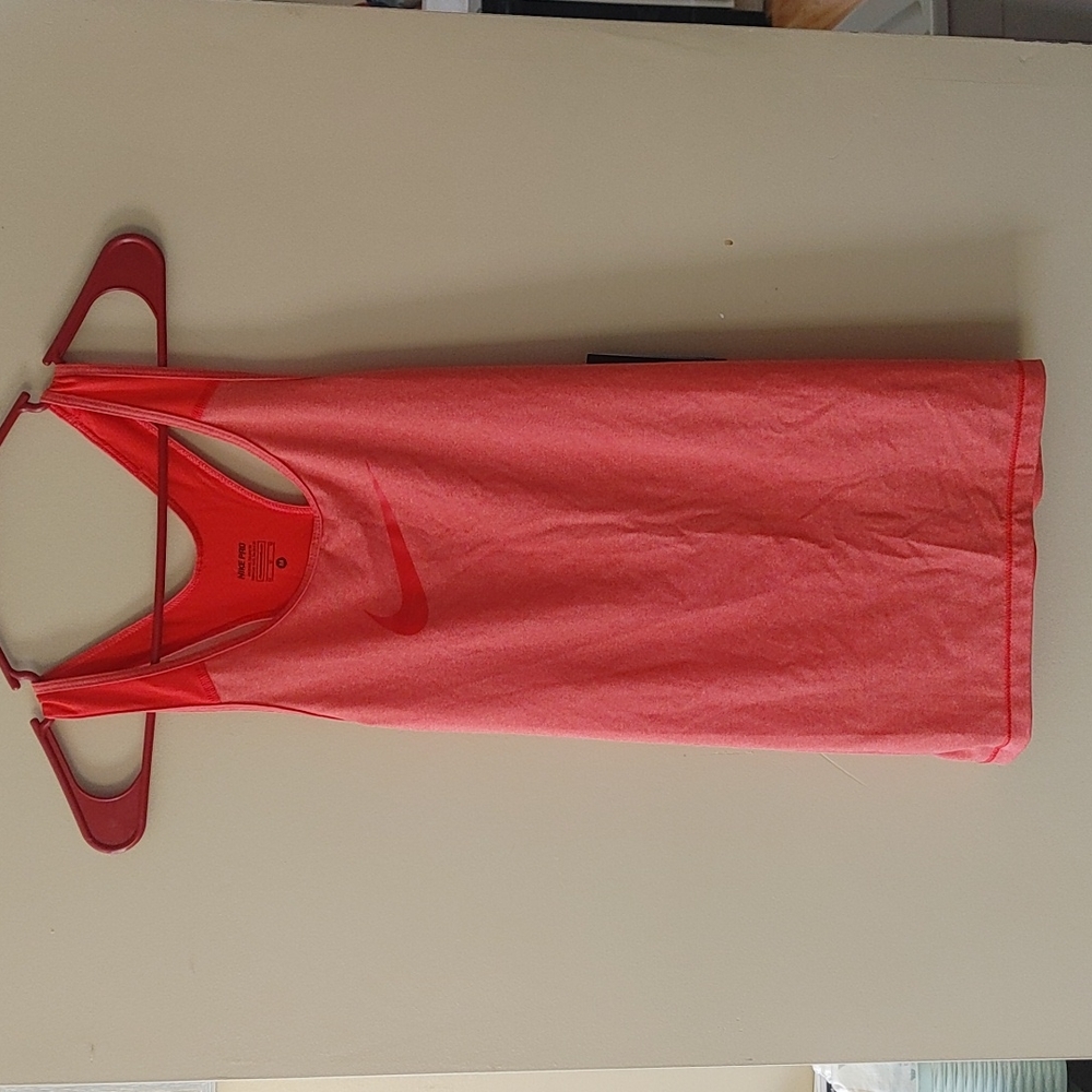 NIKE racerback tank top - orange/red